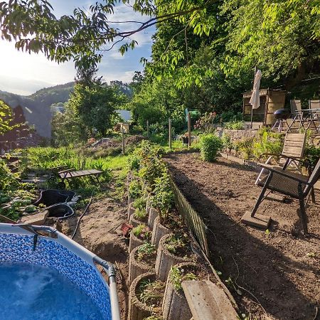 Urlaubsmagie - Bad Schandau Fusslaufig, Garten, Pool - R1 Rathmannsdorf Bagian luar foto