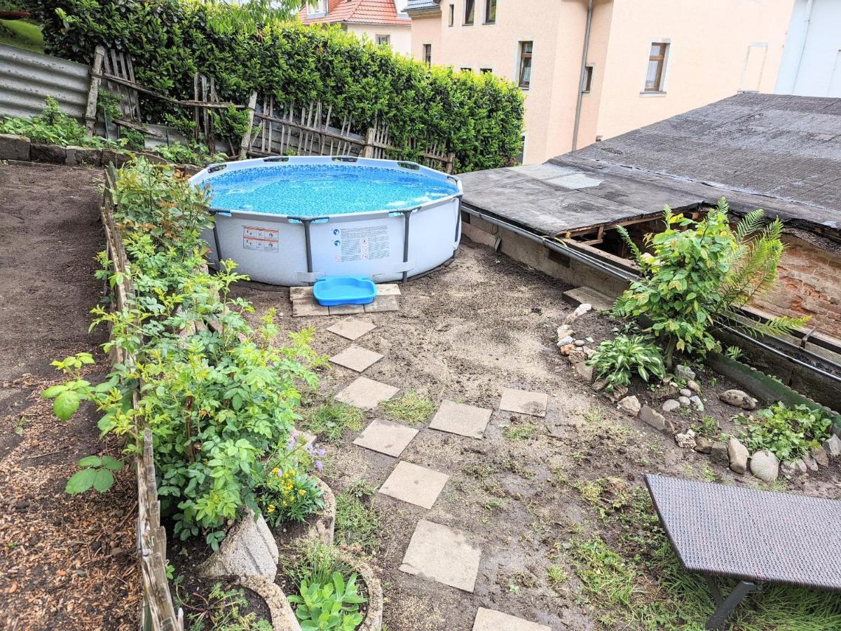 Urlaubsmagie - Bad Schandau Fusslaufig, Garten, Pool - R1 Rathmannsdorf Bagian luar foto